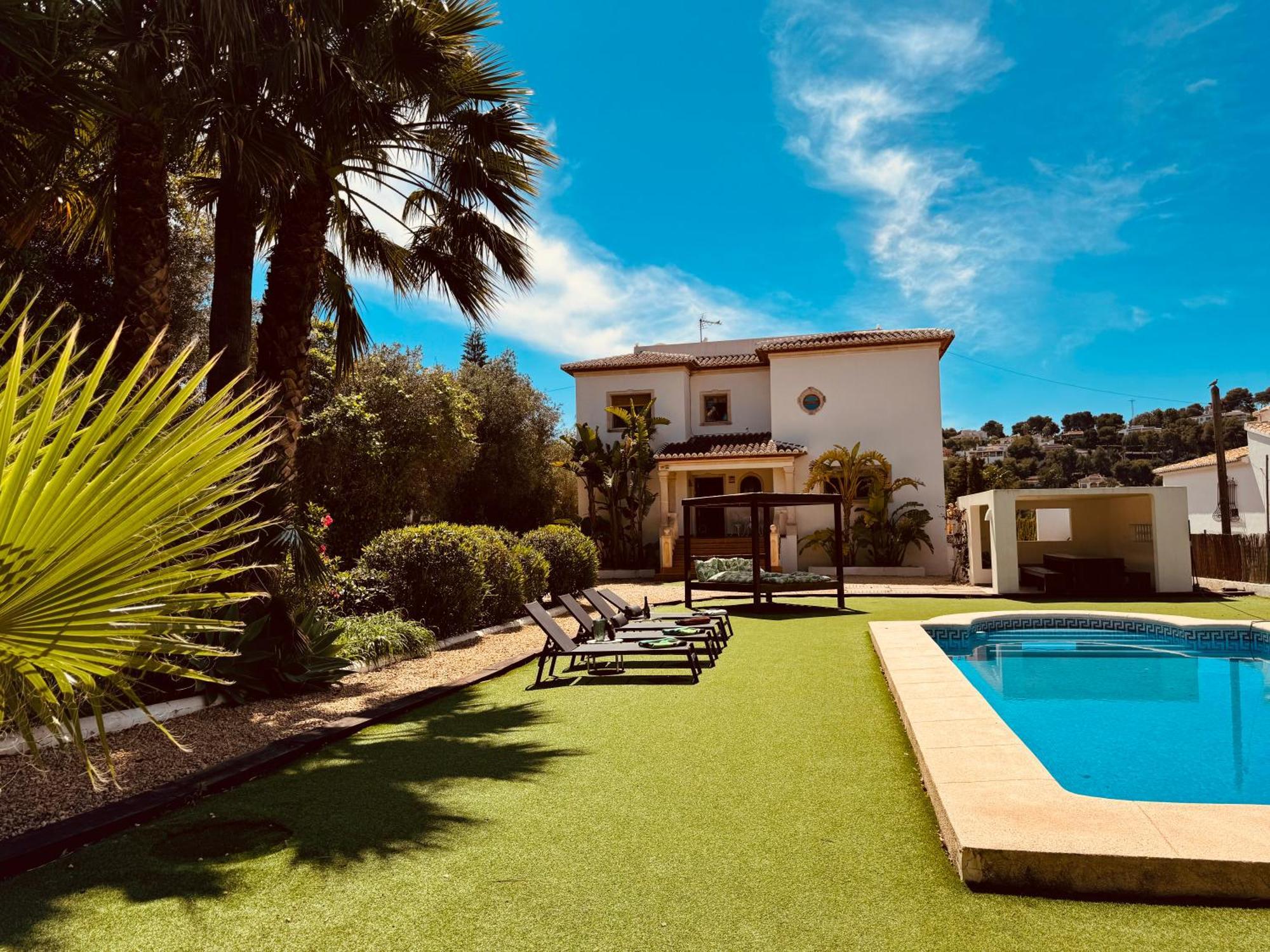 Javea Dream Luxury Villa With Pool, Lounge, Bbq, Airco, Wifi Balcon del Mar Exterior foto